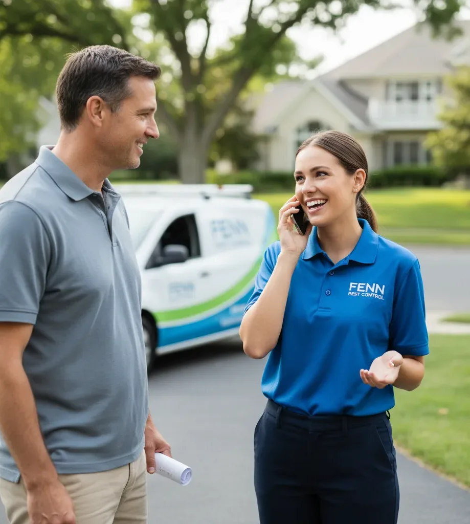 Fenn Pest Control customer support in Osburn
